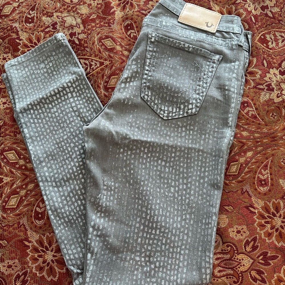 TRUE RELIGION WOMEN JEANS STRETCH SIZE 31 EXCELLENT CONDITION🔥🔥🔥
